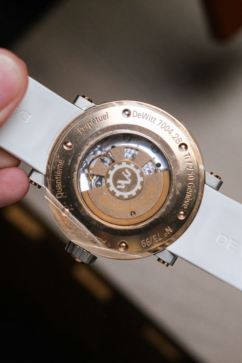 DeWitt Academia Quantième Perpetual 18K Rose Gold Titanium (AC.7004.28B (2)