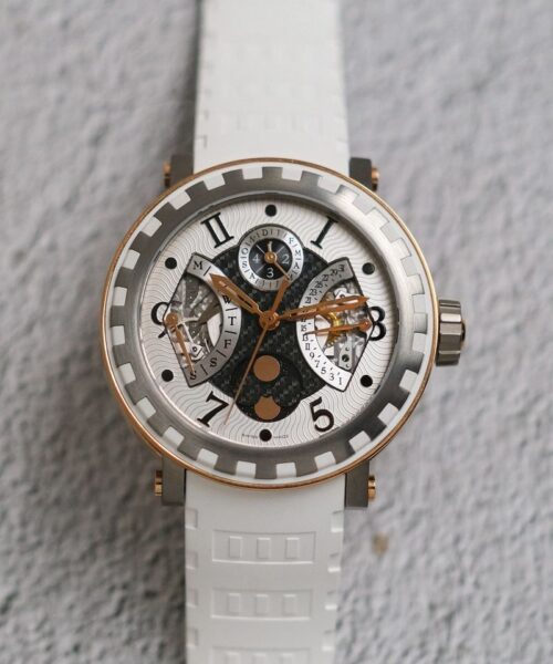 DeWitt Academia Quantième Perpetual 18K Rose Gold / Titanium (AC.7004.28B.M722)