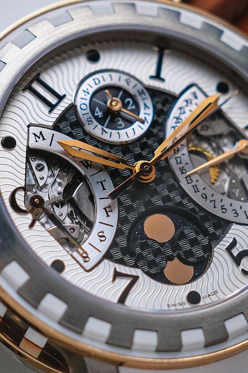 DeWitt Academia Quantième Perpetual 18K Rose Gold Titanium (AC.7004.28B (5)