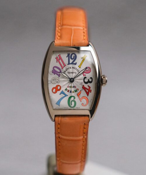 นาฬิกามือสอง Franck Muller Curvex Color Dreams 18K White Gold 7502 QZ