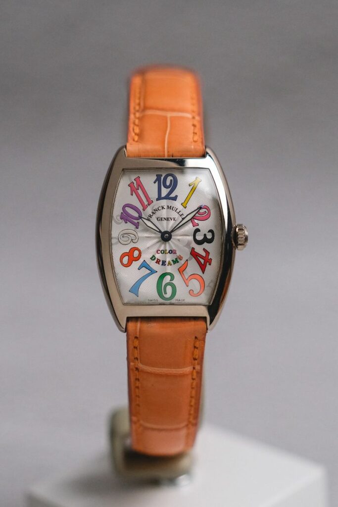 นาฬิกามือสอง Franck Muller Curvex Color Dreams 18K White Gold 7502 QZ