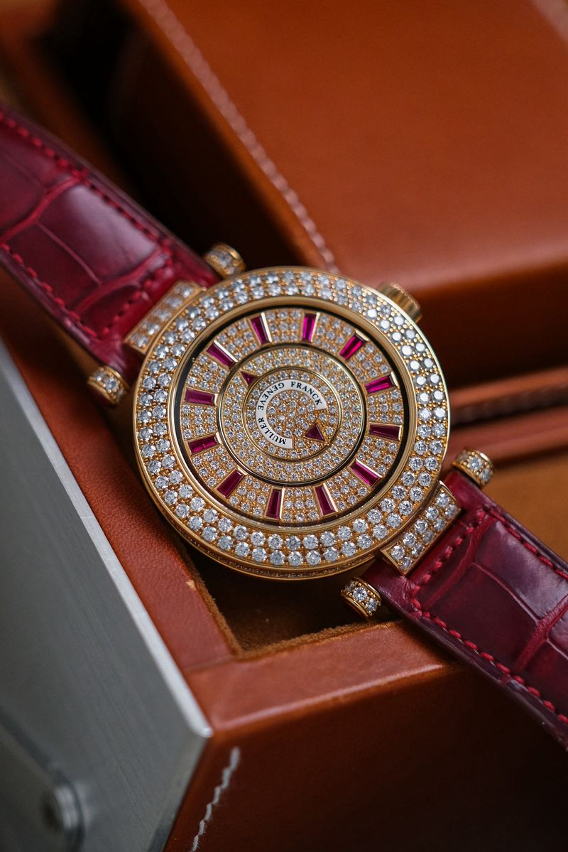 ซื้อ Franck Muller Double Mystery 18K Rose Gold DBL MYST D 2R CD 42