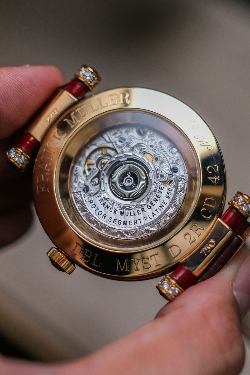 นาฬิกามือสอง Franck Muller Double Mystery 18K Rose Gold DBL MYST D 2R CD 42