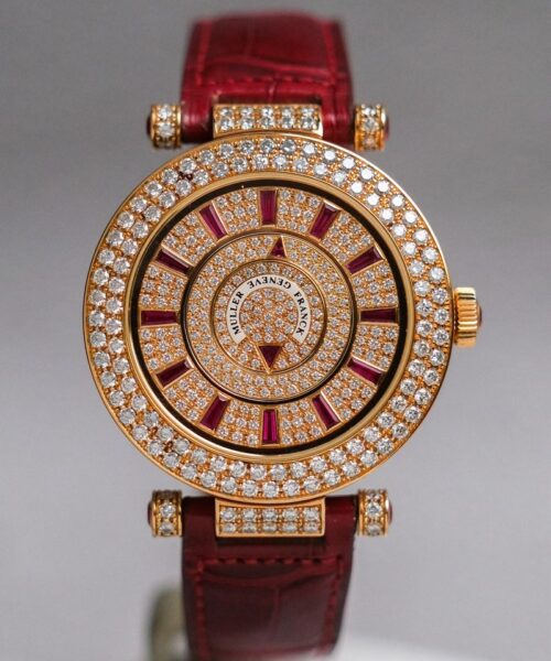 รับซื้อนาฬิกา Franck Muller Double Mystery 18K Rose Gold DBL MYST D 2R CD 42