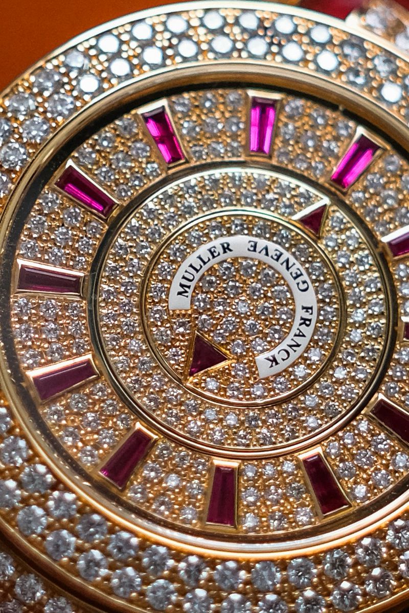 นาฬิกา Franck Muller Double Mystery 18K Rose Gold DBL MYST D 2R CD 42