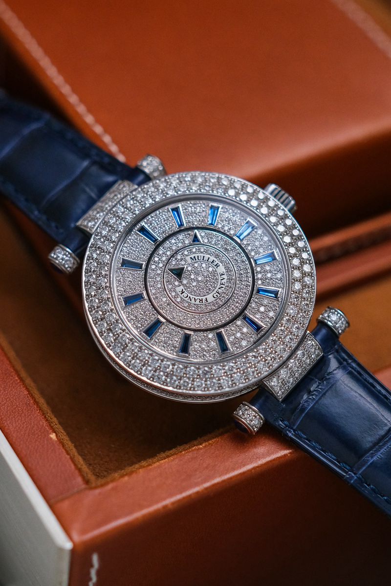 Franck Muller Double Mystery 18K White Gold DM 42 D 2R CD (2)