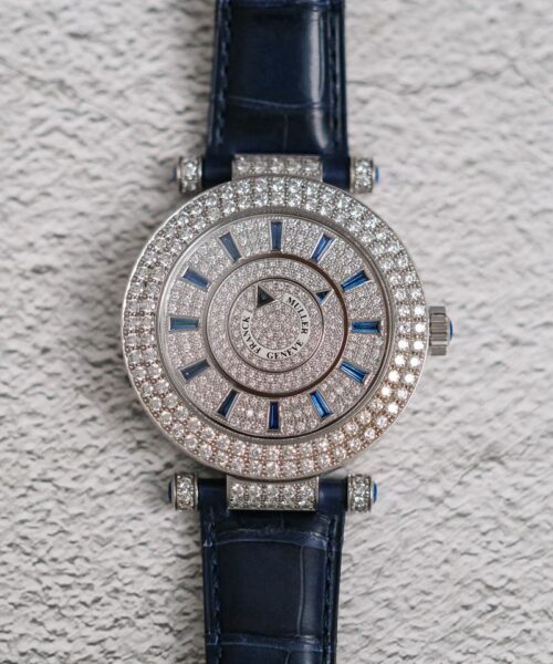 Franck Muller Double Mystery 18K White Gold DM 42 D 2R CD
