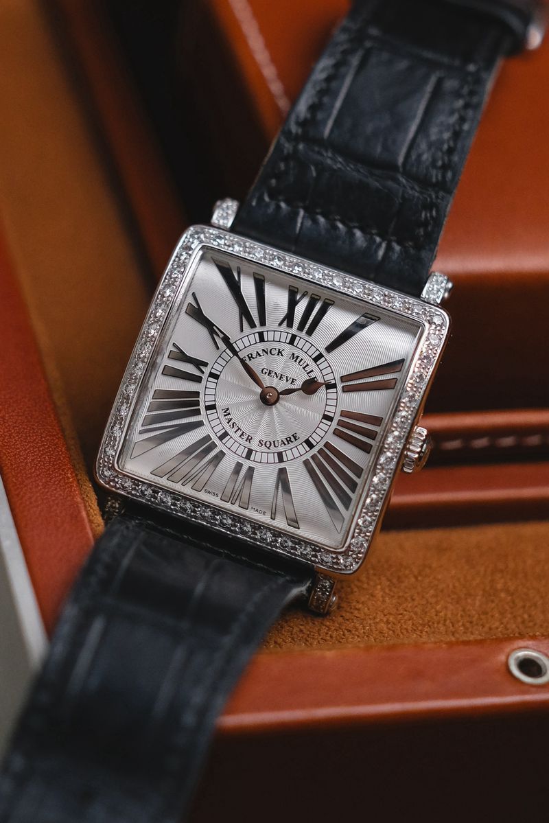 ซื้อ Franck Muller Master Square Diamond 6002 M B QZ REL R D 1R