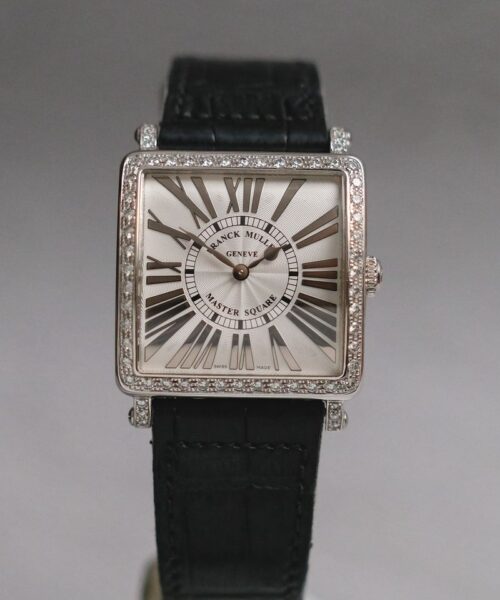 รับซื้อนาฬิกา Franck Muller Master Square Diamond 6002 M B QZ REL R D 1R