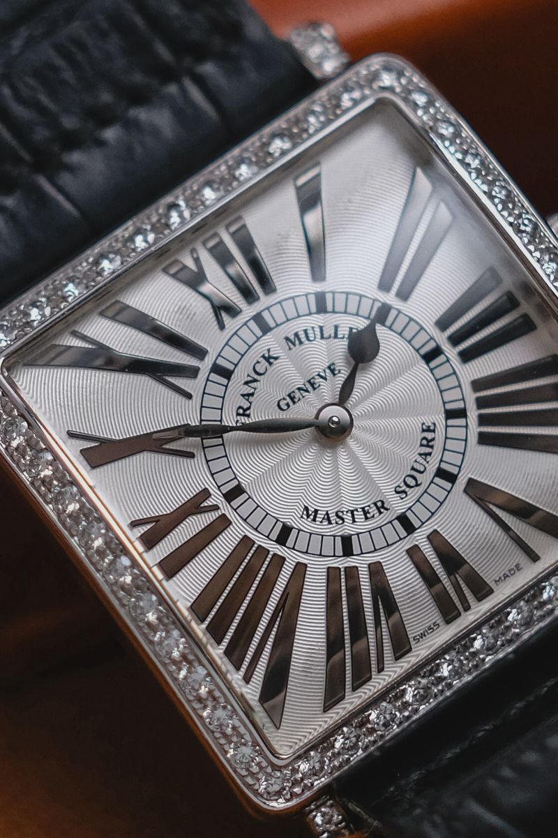 ขายนาฬิกา Franck Muller Master Square Diamond 6002 M B QZ REL R D 1R