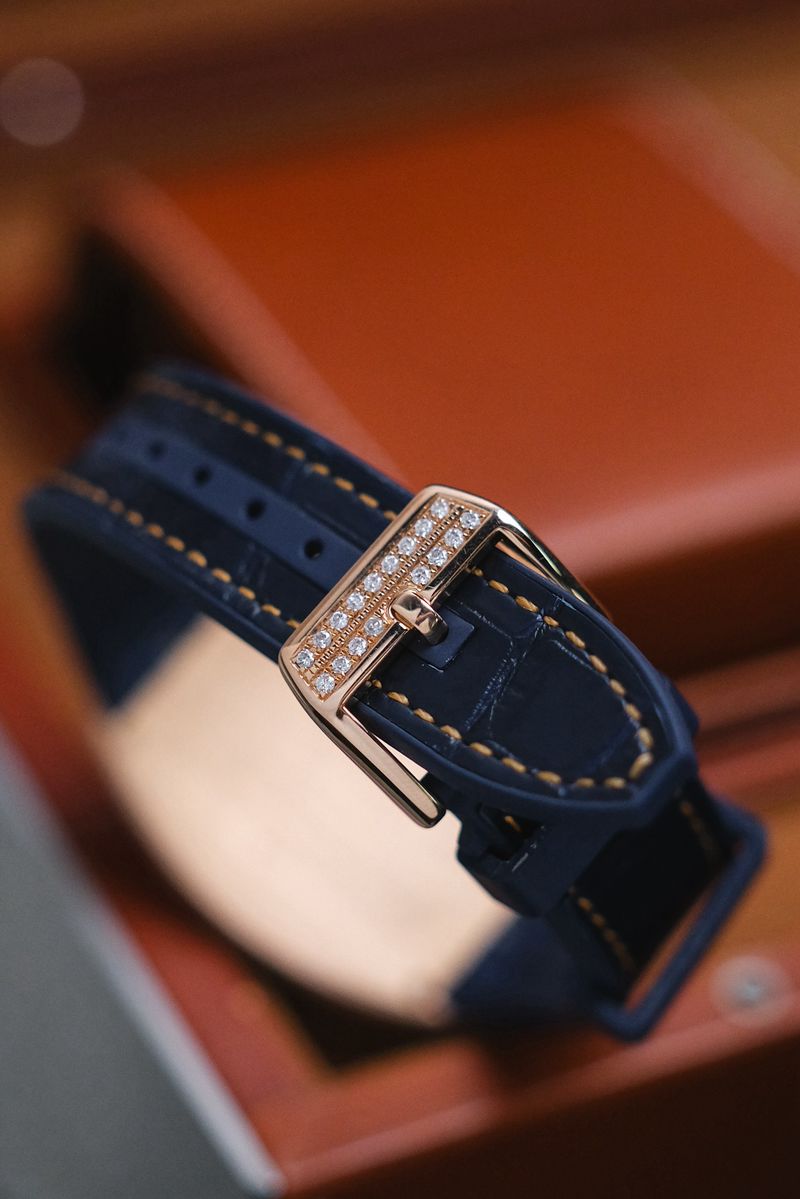 Franck Muller Vanguard Yachting Blue V41 18K Rose Gold Diamond (2)