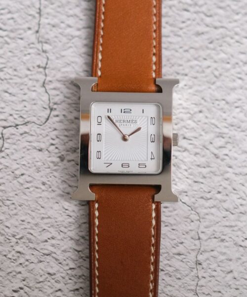 รับซื้อนาฬิกา Hermès H Hour Steel Quartz