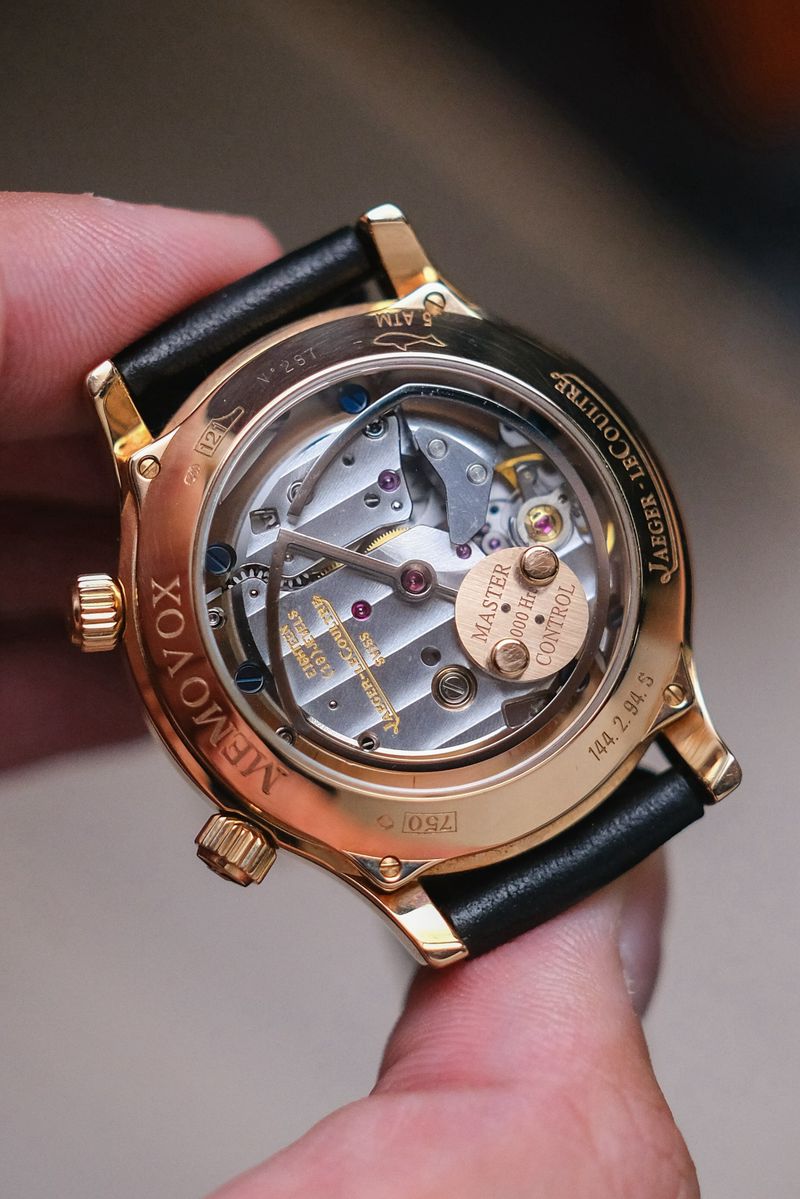 ขายนาฬิกา Jaeger LeCoultre Master Control Memovox 18K Rose Gold