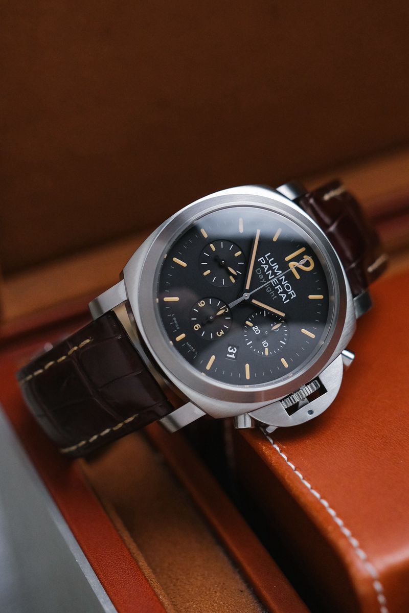 นาฬิกามือสอง Panerai Luminor Daylight Chronograph PAM356