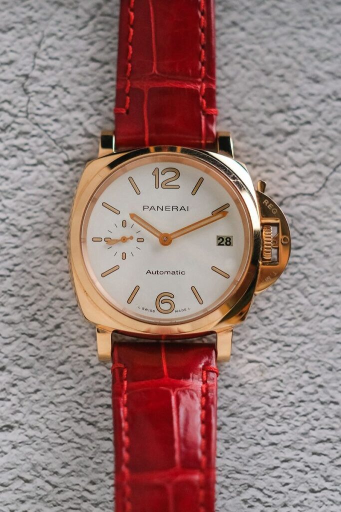 ร้านนาฬิกา Panerai Luminor Lady Due 18K Rose Gold PAM01045