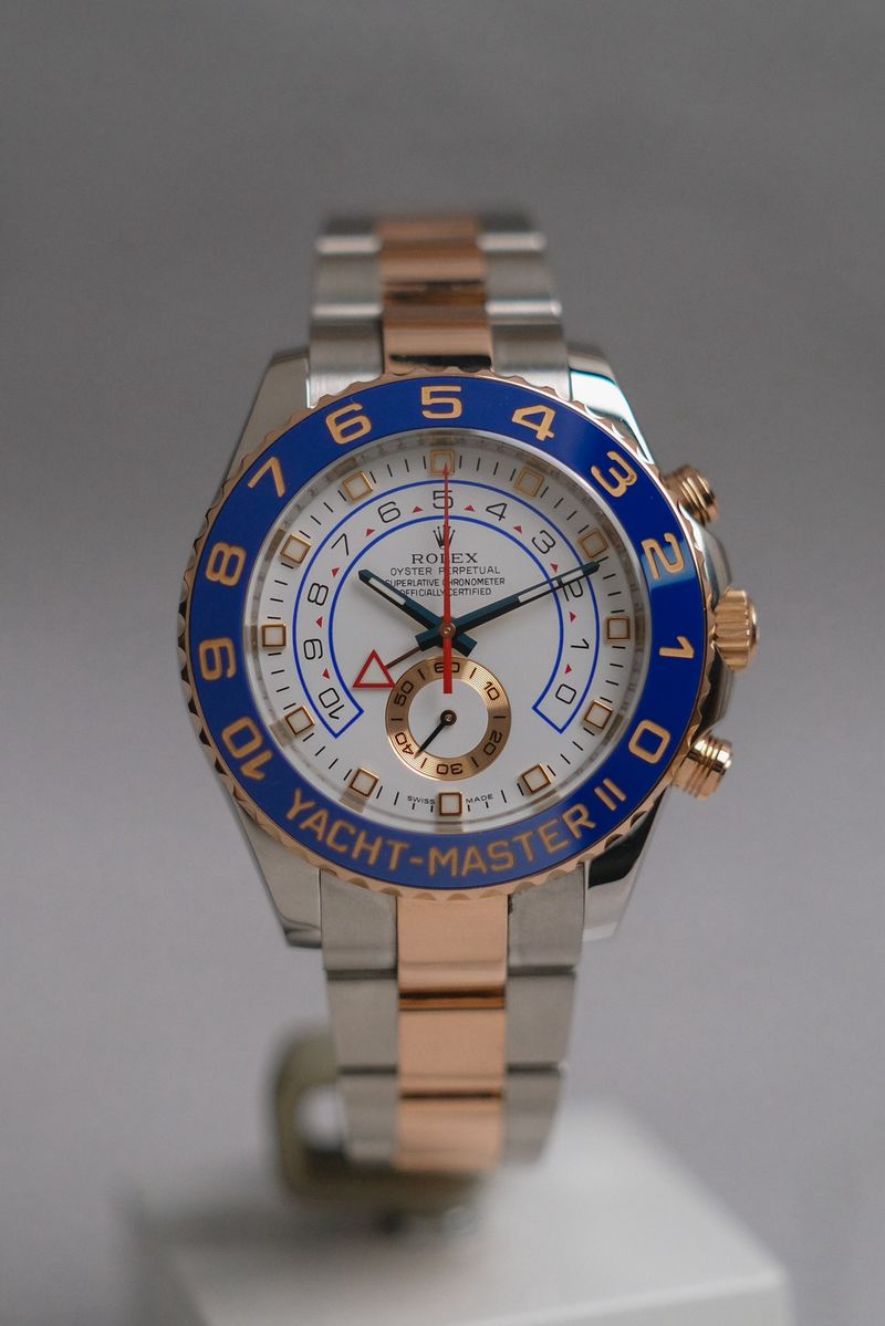 ROLEX YACHT MASTER II 2 tone 116681 (3)