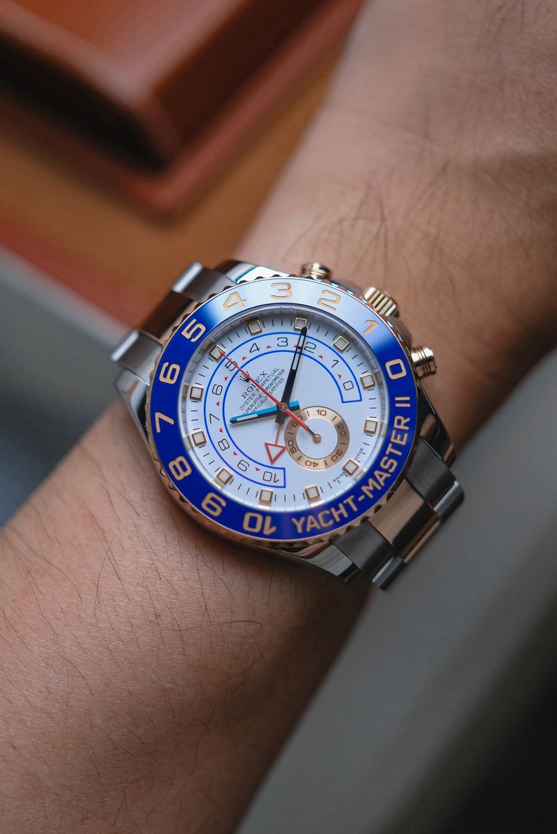 ROLEX YACHT MASTER II 2 tone 116681 (4)