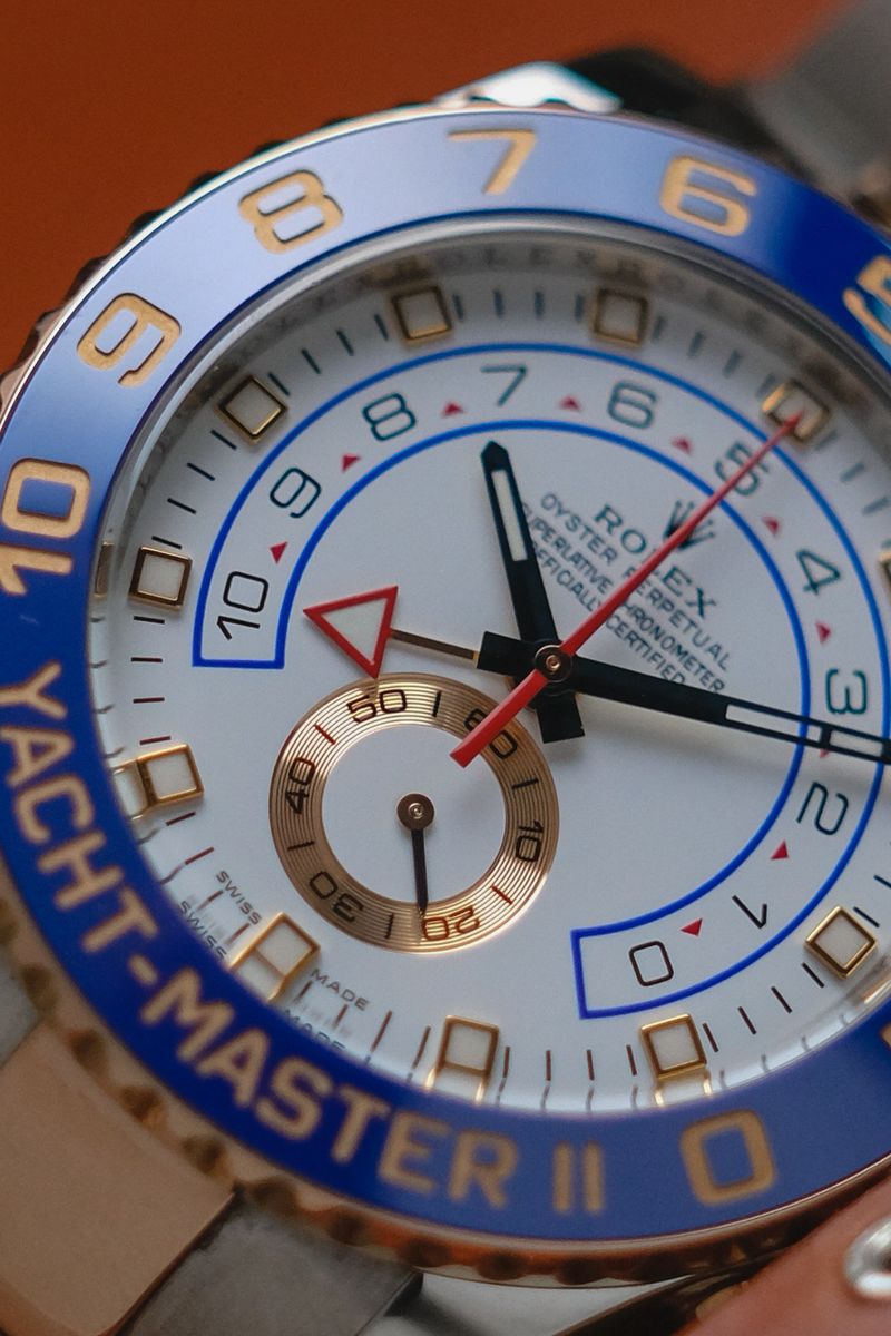 ROLEX YACHT MASTER II 2 tone 116681 (5)