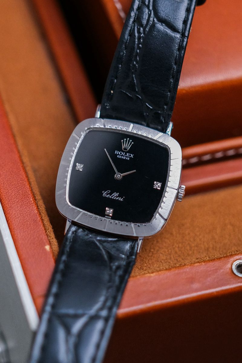 นาฬิกามือสอง Rolex Cellini Ref. 4084 White Gold Diamond