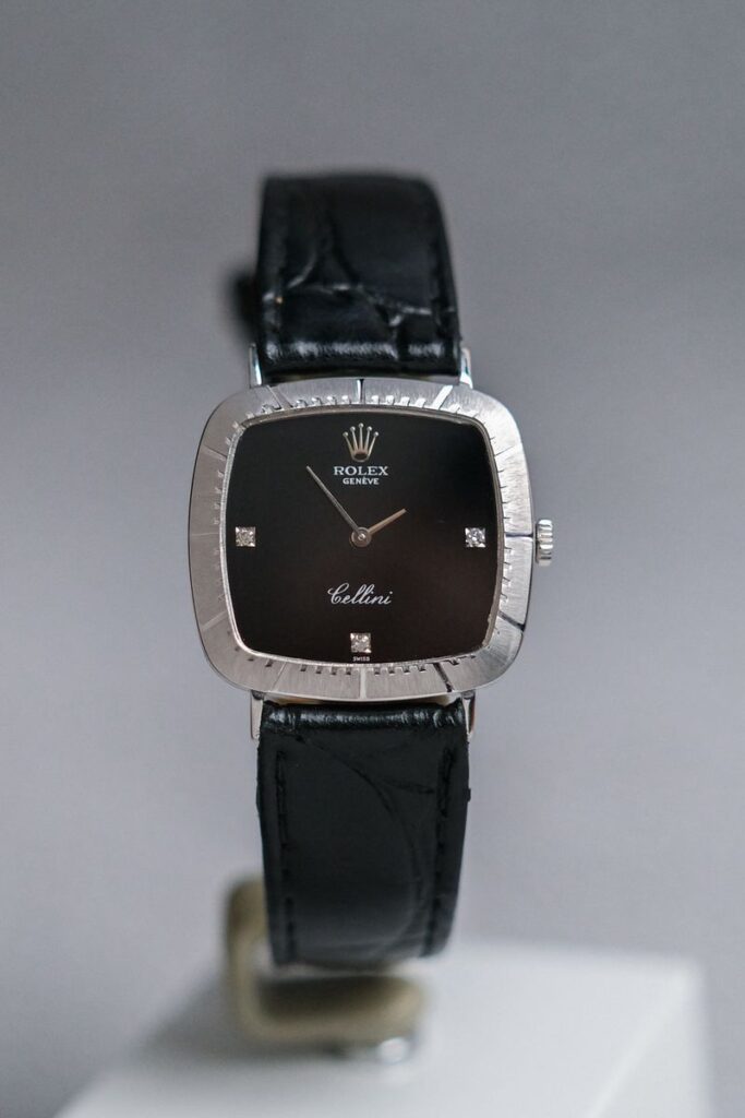 ขายนาฬิกา Rolex Cellini Ref. 4084 White Gold Diamond