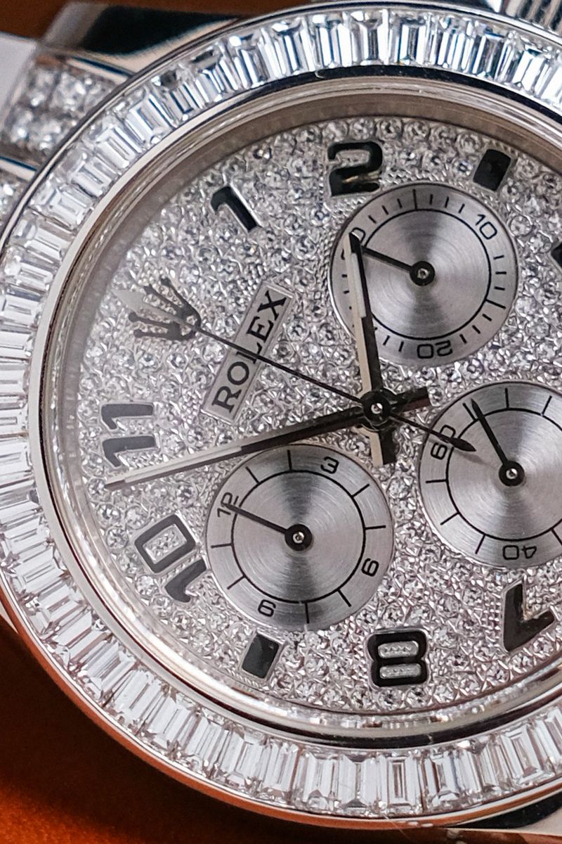 Rolex Daytona 18K White Gold Diamond (2)