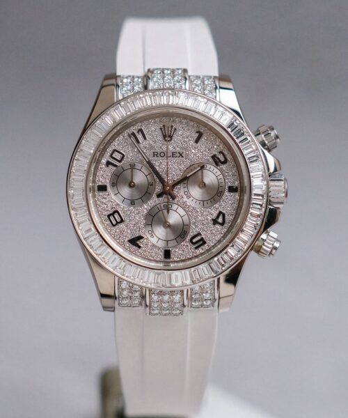 Rolex Daytona 18K White Gold Diamond