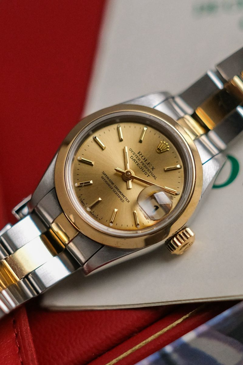 ขายนาฬิกา Rolex Lady Datejust 2 Tone Ref 69163