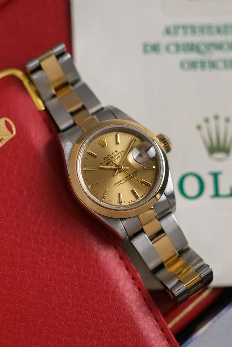 รับซื้อนาฬิกา Rolex Lady Datejust 2 Tone Ref 69163