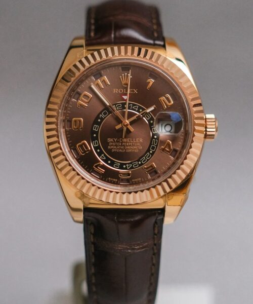 นาฬิกา Rolex Sky Dweller 18K Rose Gold