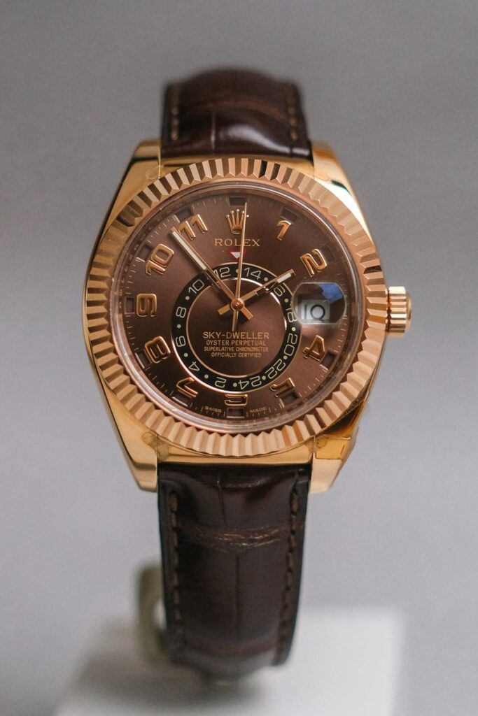 นาฬิกา Rolex Sky Dweller 18K Rose Gold