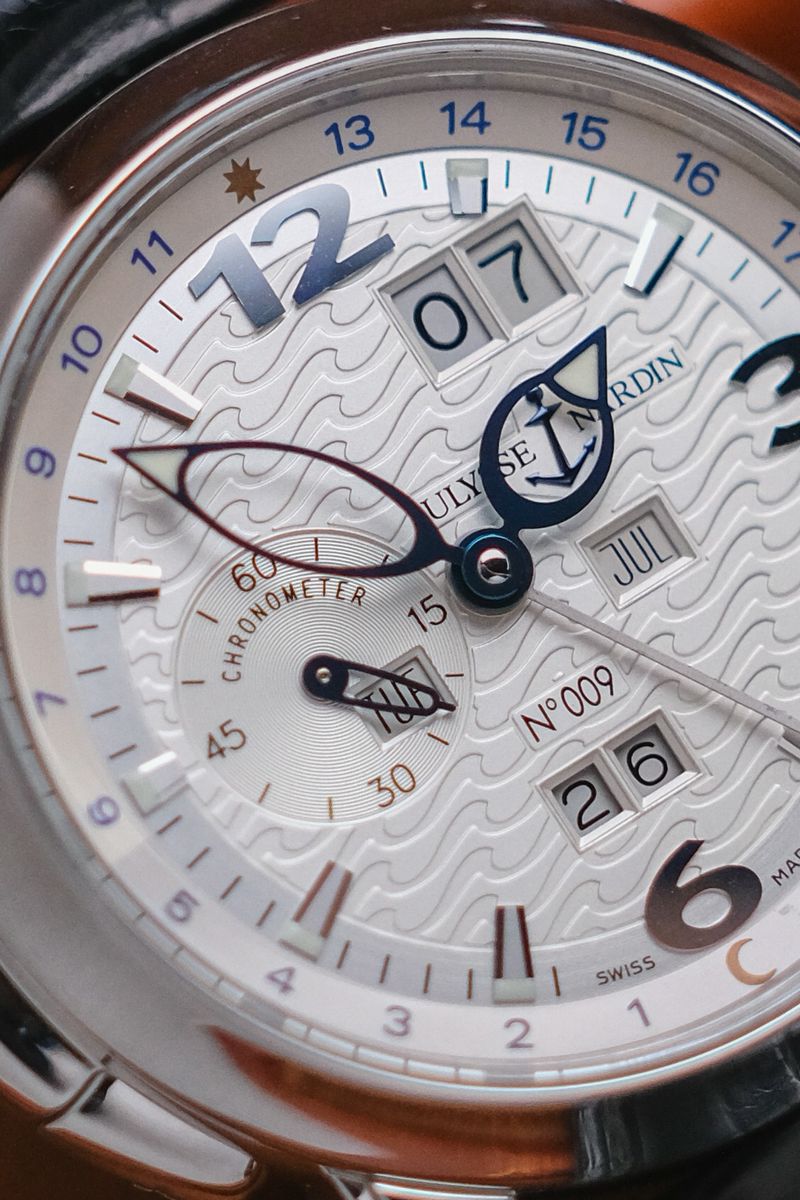รับซื้อนาฬิกา Ulysse Nardin SAN MARCO GMT Perpetual Calendar PT950 (Ref. 329-60)
