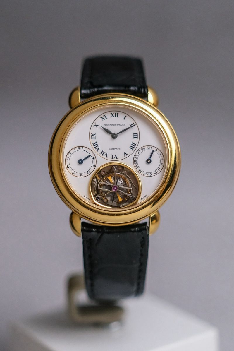 นาฬิกามือสอง Audemars Piguet Jules Audemars Tourbillon Date Power Reserve 25718BA