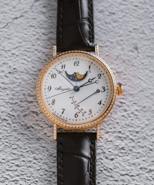 ร้านนาฬิกา Breguet Classique Moonphase Power Reserve Diamond 8788BR29986DD00