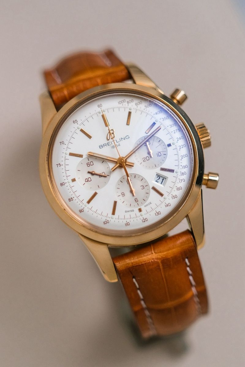 รับซื้อนาฬิกา Breitling TransOcean Chronograph 18K Rose Gold