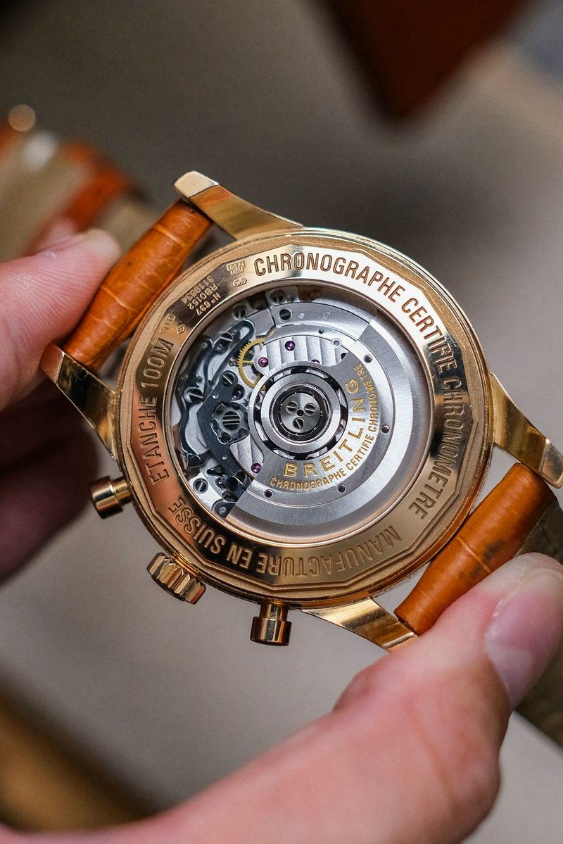 นาฬิกามือสอง Breitling TransOcean Chronograph 18K Rose Gold