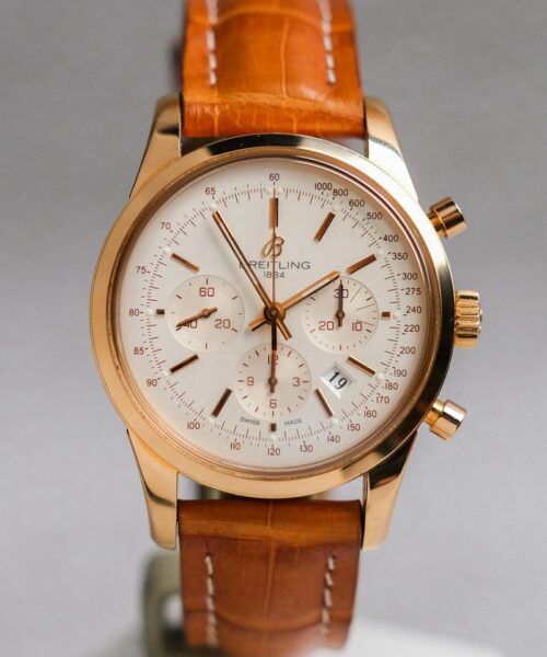 ร้านนาฬิกา Breitling TransOcean Chronograph 18K Rose Gold