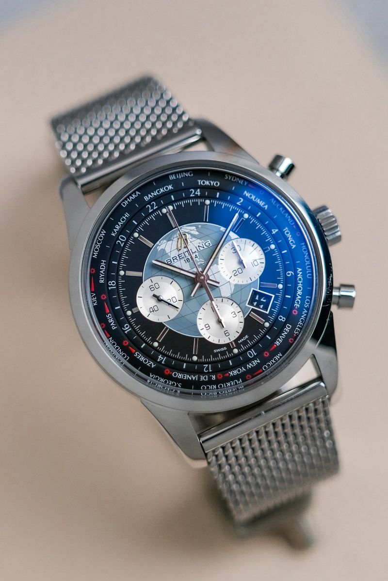 รับซื้อนาฬิกา Breitling Transocean Chronograph Unitime AB0510U4BB62