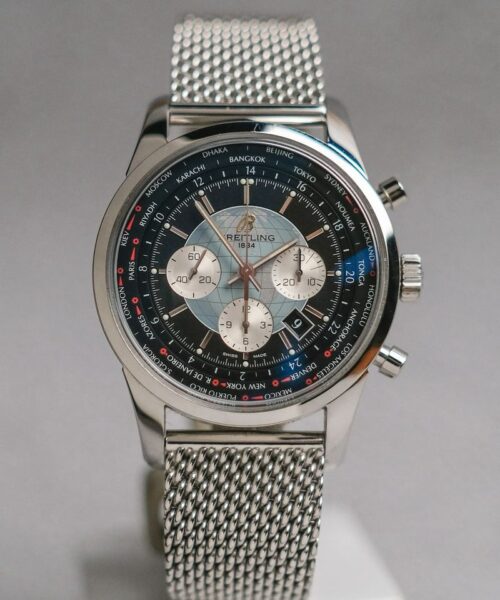 นาฬิกา Breitling Transocean Chronograph Unitime AB0510U4BB62