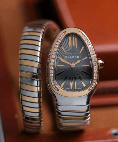 Bvlgari Serpenti Tubogas 2 Tone Diamond