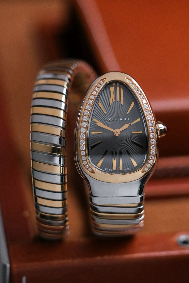 Bvlgari Serpenti Tubogas 2 Tone Diamond (3)