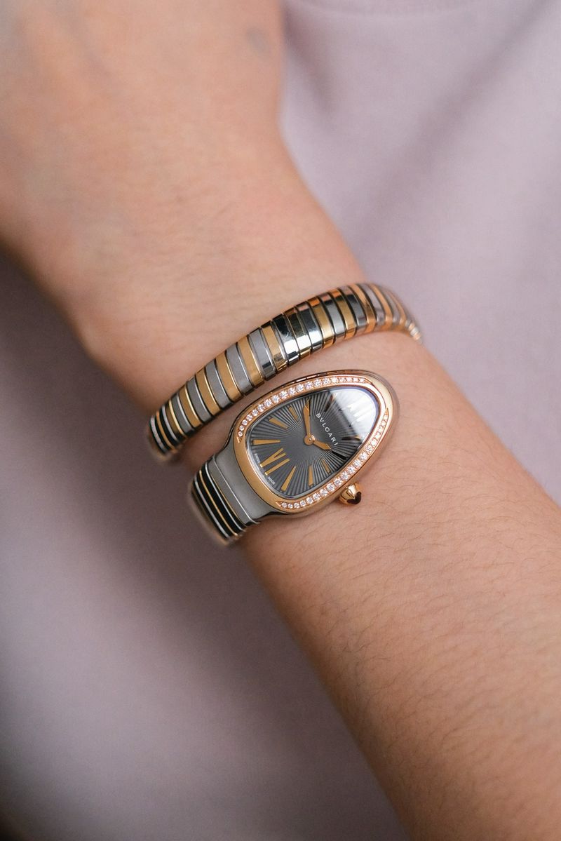 Bvlgari Serpenti Tubogas 2 Tone Diamond (5)