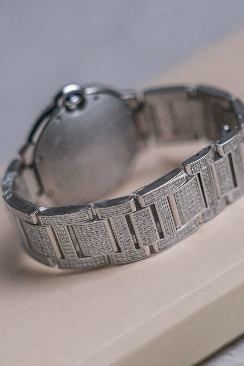 Cartier Ballon Bleu 36 mm Diamond Paved Dial (2)
