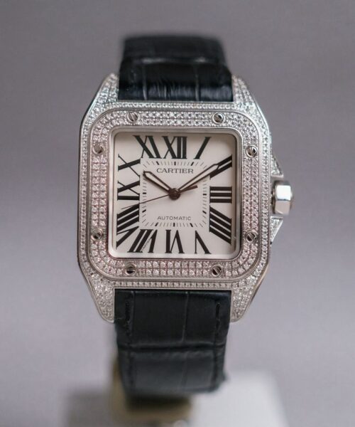 Cartier Santos 100 XL Diamonds