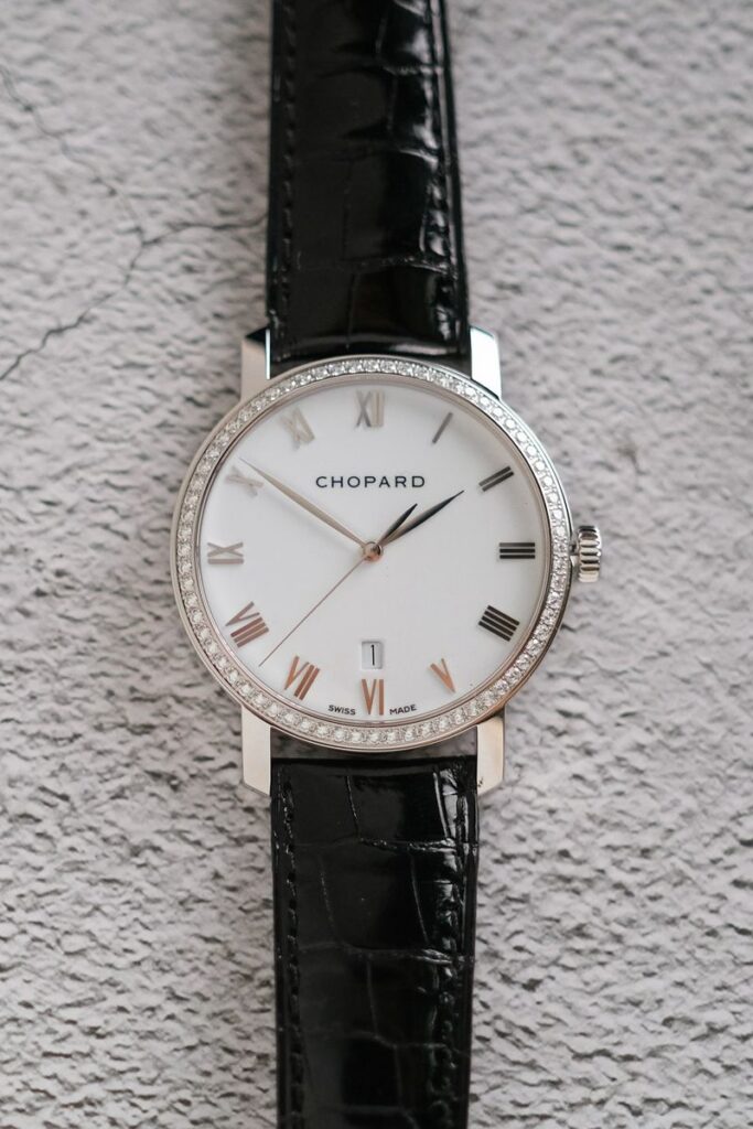 ร้านนาฬิกา Chopard Classic 18K White Gold Diamond 171278-1001