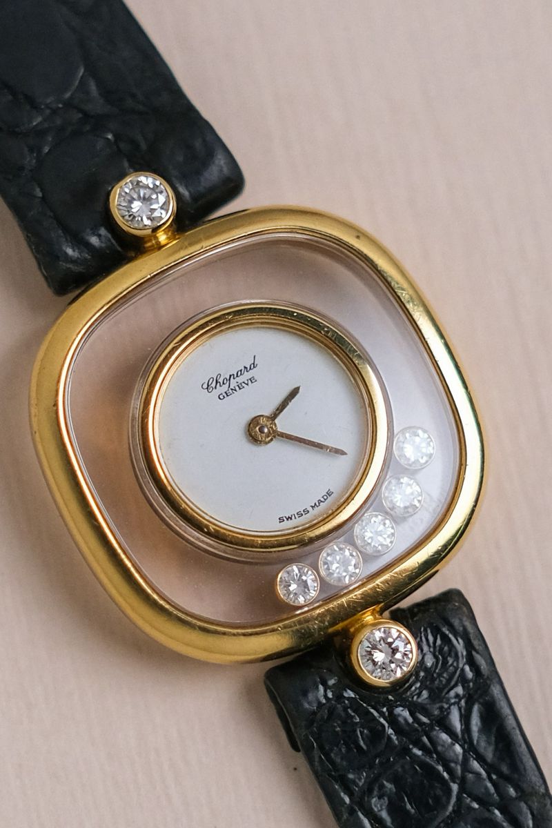 ขายนาฬิกา Chopard Happy Diamonds 18K Gold
