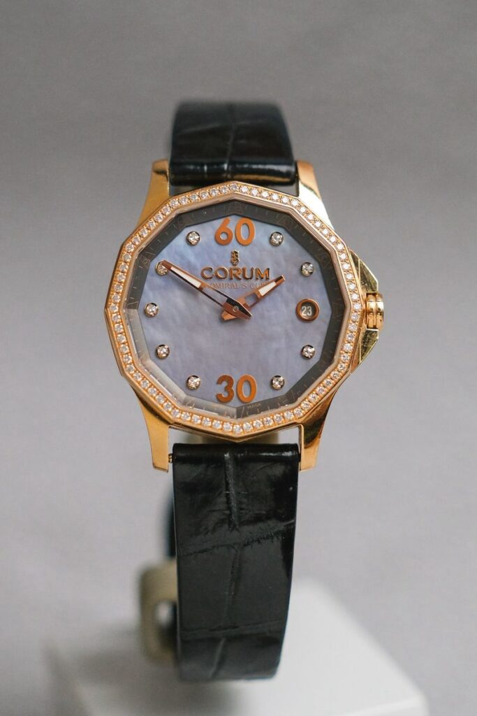 ขายนาฬิกา Corum Admiral’s Cup Diamond 18K Gold MOP
