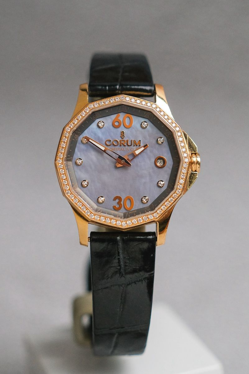 ขายนาฬิกา Corum Admiral’s Cup Diamond 18K Gold MOP