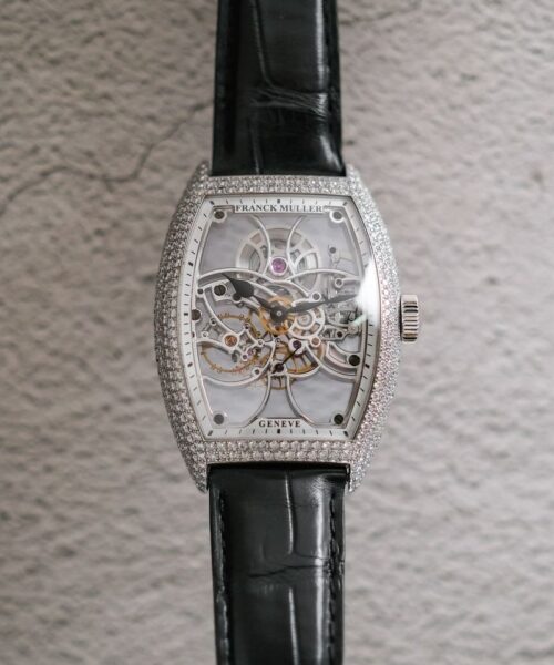 รับซื้อนาฬิกา Franck Muller Cintrée Curvex Skeleton Diamond (8880 B S6 SQT D)