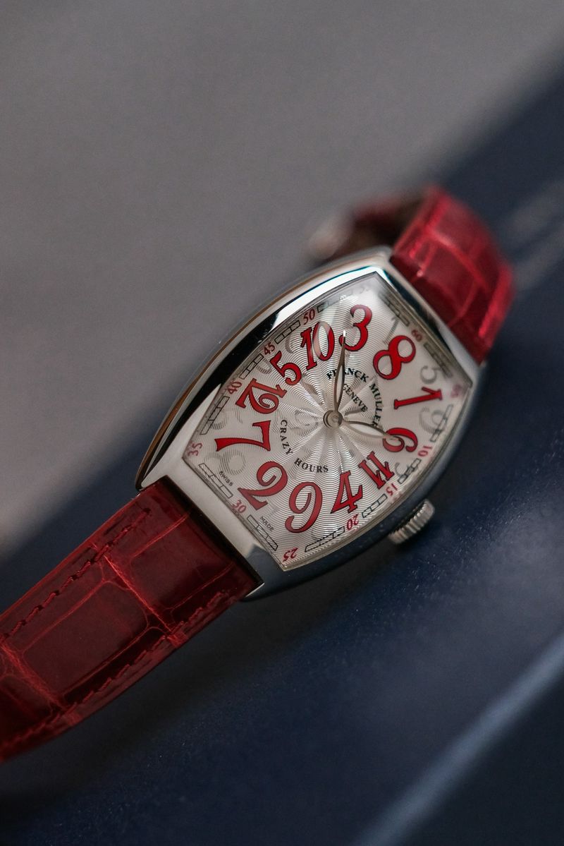 รับซื้อนาฬิกา Franck Muller Crazy Hours RED Ref 5850 CH II RGE