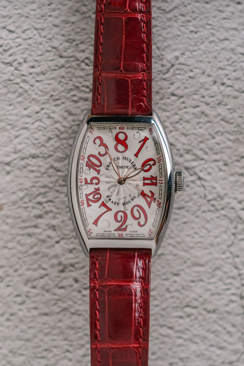 ร้านนาฬิกา Franck Muller Crazy Hours RED Ref 5850 CH II RGE
